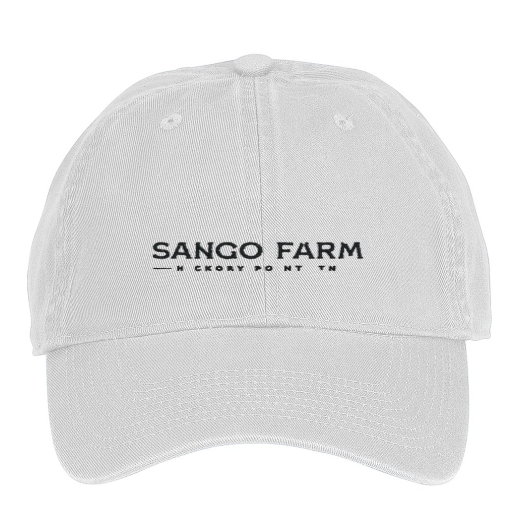 Sango Farm Classic White Ballcap