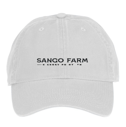 Sango Farm Classic White Ballcap